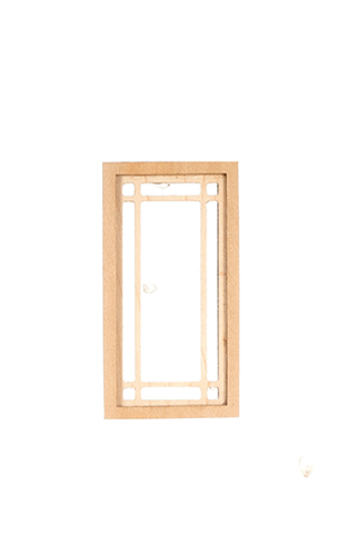 Dollhouse Miniature WINDOW, MEDIUM - FULL SQUARE CENTER